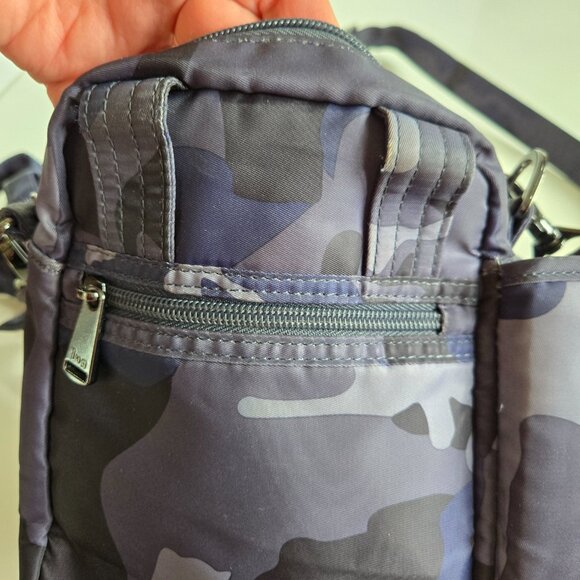 LUG Can Can Crossbody Camo Blue/Gray - Picture 9 of 10